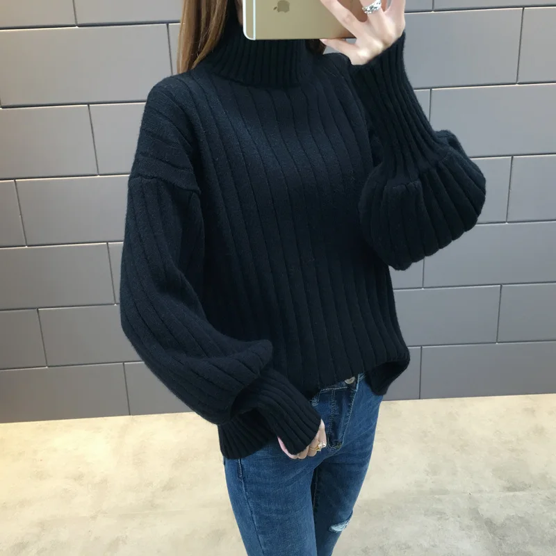 Women Sweater With Buttons Long Sleeve Striped Knitted Ladies Spring 2019 New Arrival Cotton Sweaters Female Luxury high quality | Женская