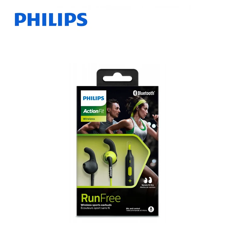 Philips SHQ6500 оригинальные Беспроводные наушники с Bluetooth спортивные