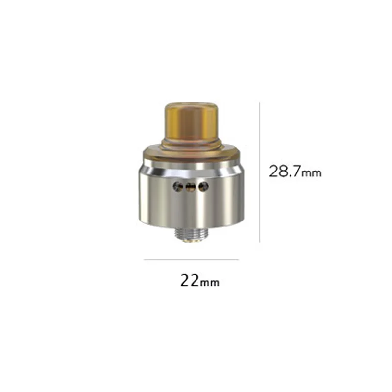 Оригинальный Wismec Tobhino BF RDA бак с предварительно изготовленным Clapton катушка нижняя