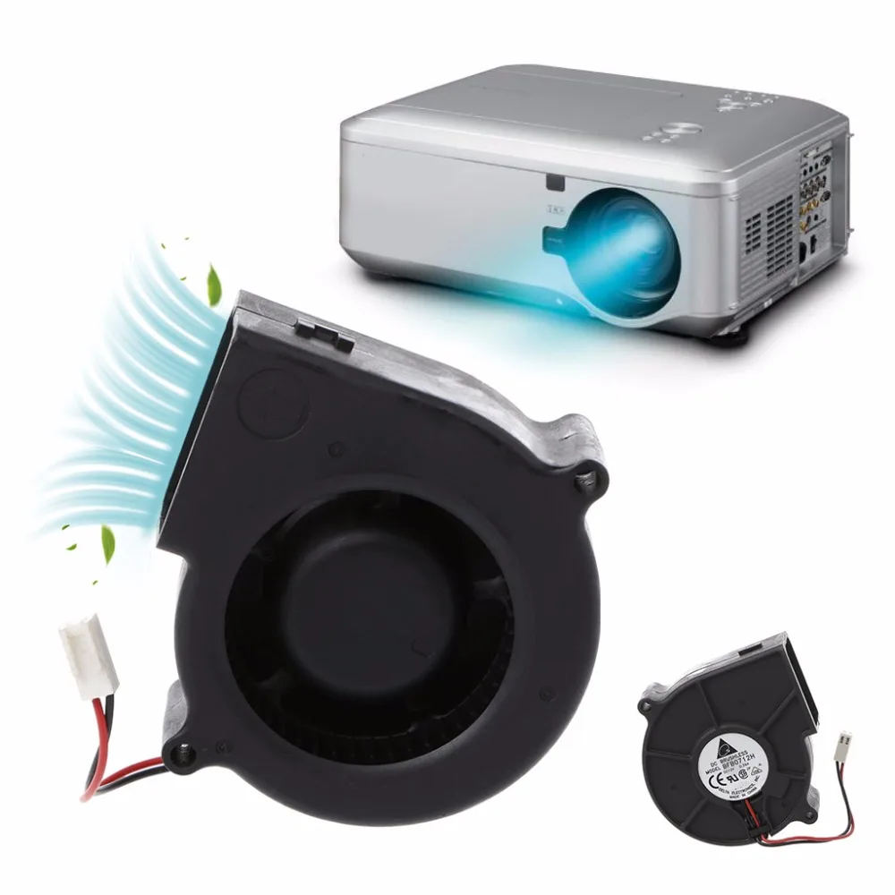 Для Delta BFB0712H 7530 DC 12V 0.36A Вентилятор проектора центробежный вентилятор охлаждения