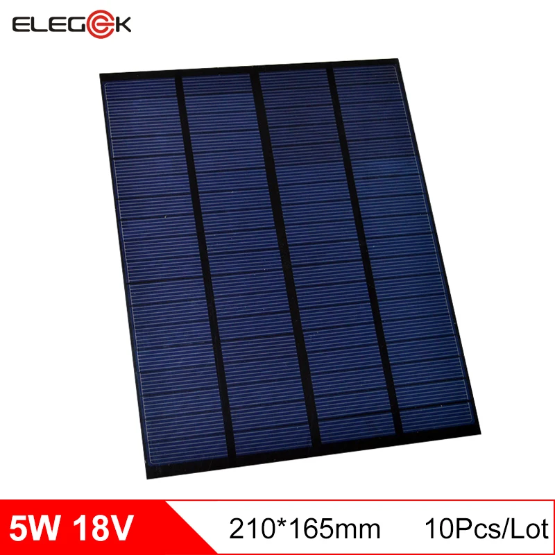 10 шт. 5 Вт 18 в|cell panel|solar cell panelsolar |