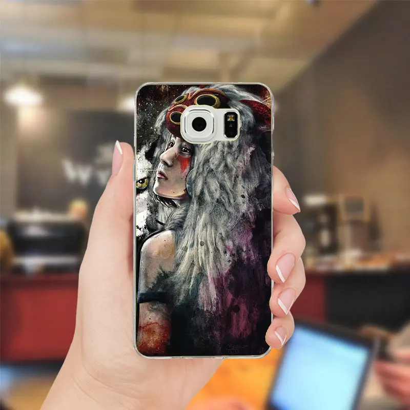 Hot Princess Mononoke Lovely Slim Soft TPU Phone Case for Samsung Galaxy Note 2 3 4 5 8 S2 S3 S4 S5 Mini S6 S7 S8 S9 Edge Plus | Мобильные