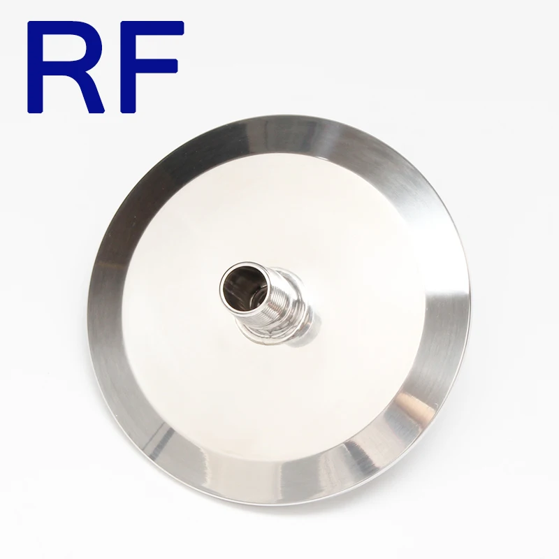 RF 3 &quotЗажимная крышка с 1/4&quot MNPT и распылительным шаром SS304 санитарная нержавеющая