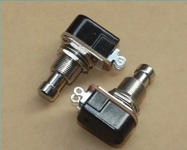 

SPST Momentary Soft Touch Push Button Stomp Foot Pedal Electric Guitar Switch