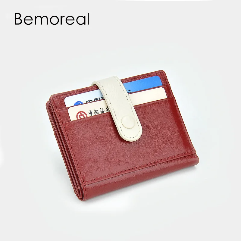 Женский кожаный чехол-портмоне Bemoreal роскошный брендовый чехол для визиток из