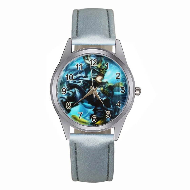 Мультфильм стиль детские часы Дети Студенты обувь для девочек мальчиков кварцевые Кожаный ремешок наручные часы Jc67
