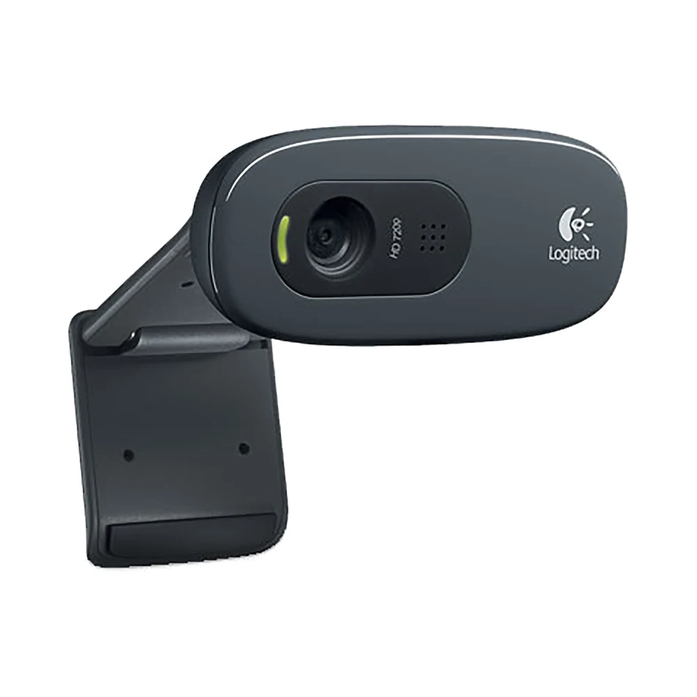 Logitech C270 Camera 3 MP 1280 x 720 pixels 720p USB 2.0 Black Clip | Компьютеры и офис