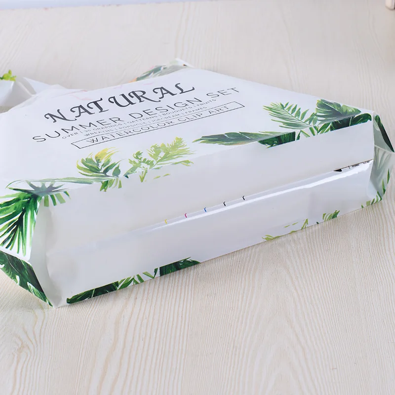 Толстые большие пластиковые хозяйственные сумки толстые бутик Подарочная одежда упаковка пластиковая подарочная сумка с ручкой 10 шт несколько узоров