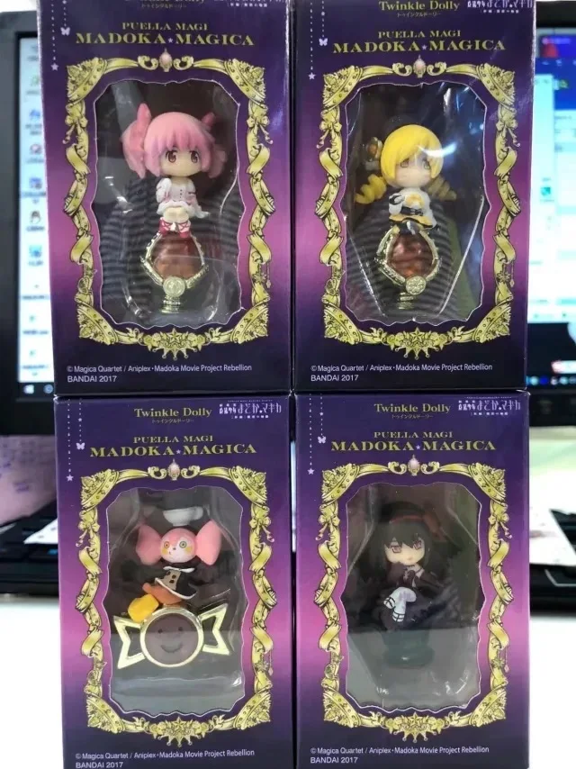 Новинка Лидер продаж 6 см 4 шт./компл. Puella Magi Madoka Magica Kaname Akemi Homura Tomoe Mami экшн Фигурки