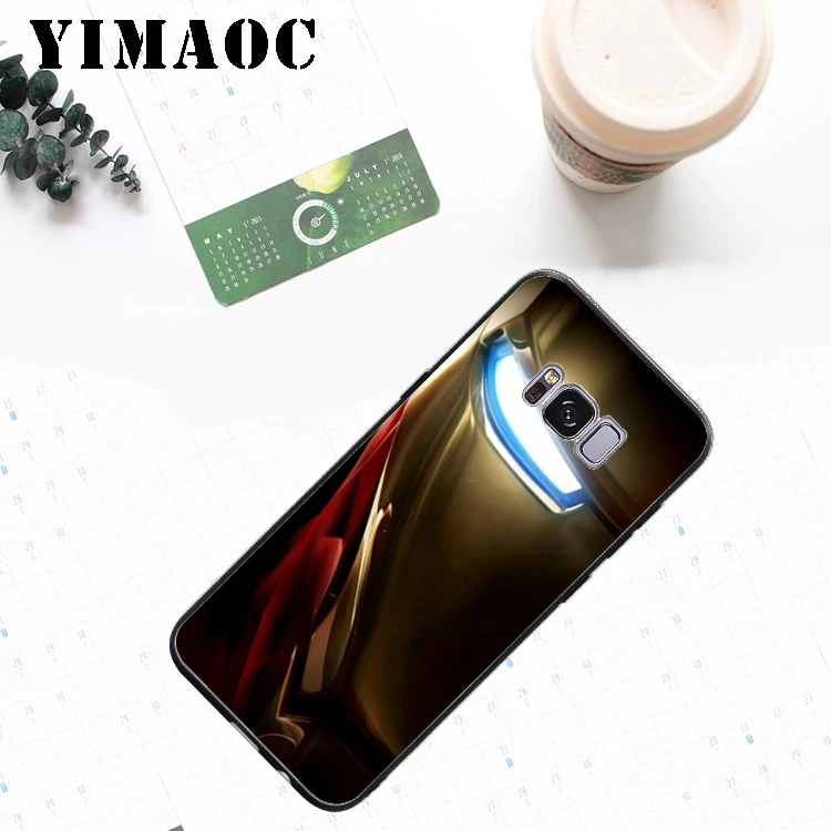 YIMAOC A30 Железный человек Марвел Мягкий силиконовый чехол для телефона samsung Galaxy S9 S8