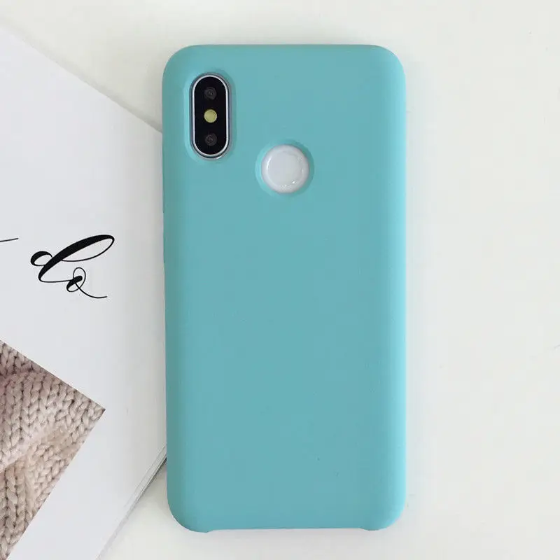 Greenstraw OEM жидкий силиконовый гель противоударный чехол для Xiaomi mi 8 SE шелковистый и