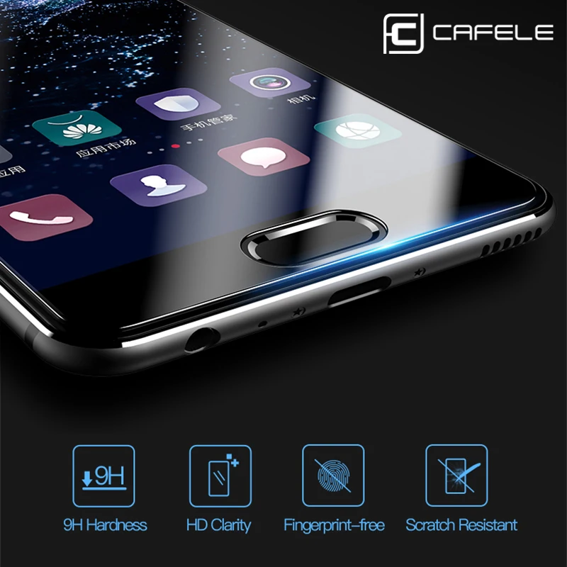 Защитный экран CAFELE для huawei Honor 9 V30 Pro 2.5D Edge HD прозрачное закаленное стекло p20 pro p30 P40