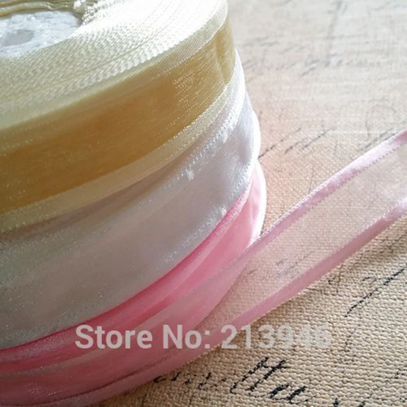 

20MM/25MM 150Yards Mix 3 Colors Silk Ribbon Riband Cord Webbing DIY Jewelry Findings & Accessories
