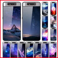 Для samsung A80 чехол с животным Мягкий ТПУ Прозрачный бампер чехол для samsung Galaxy A80 Силиконовая задняя крышка для телефона Capas A 80 A805 A805F