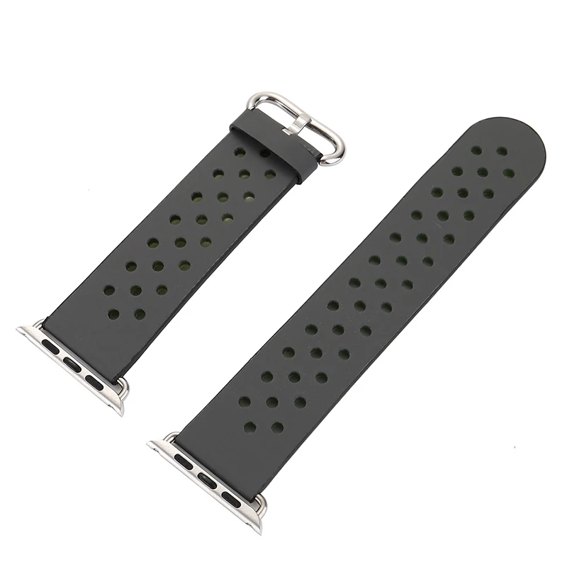 Ремешок из натуральной кожи для Apple Watch Band браслет смарт часов Series 1 2 3 38 42 мм