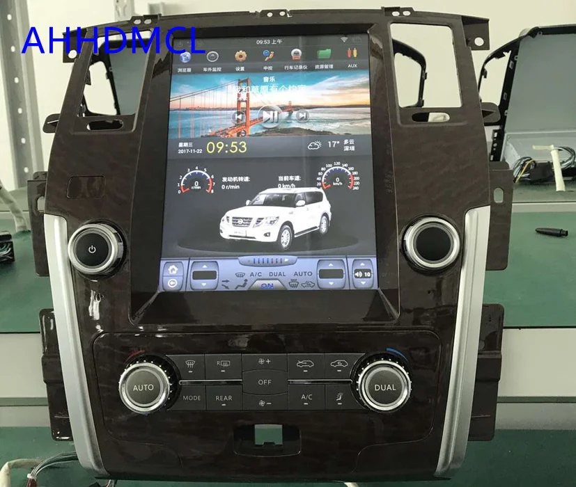 Автомобиль Тесла стиль мультимедийный плеер автомобильные ПК PAD Android 6 0 gps BDS