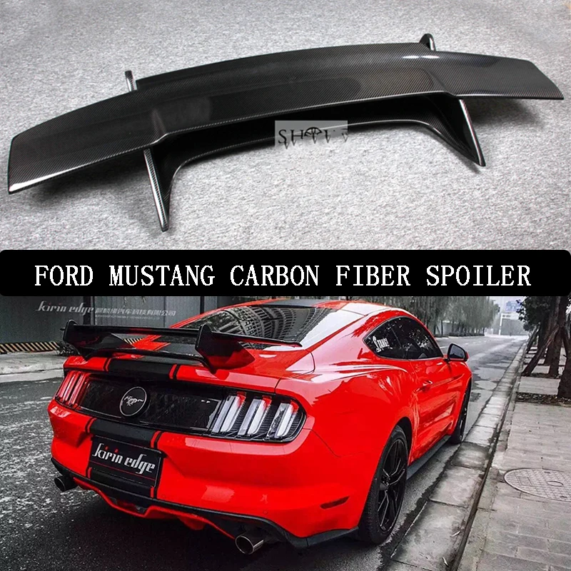 Для Ford Mustang 2015 2016 2017 спойлер заднего крыла спойлеры крыльев багажника установка