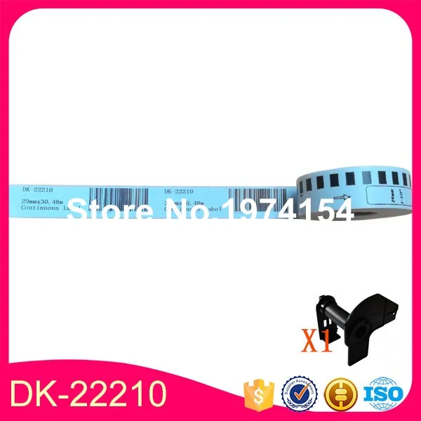 1х рулон DK22210 DK 22210 BROTHER Совместимые Этикетки | Компьютеры и офис