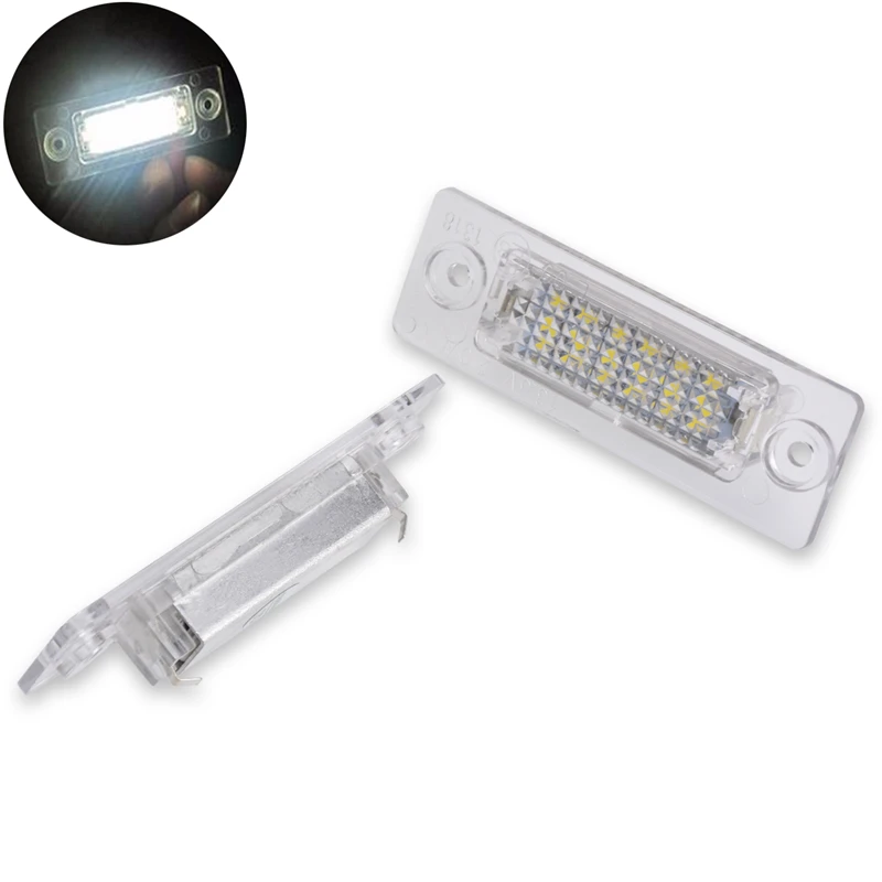 KATUR 2 шт. Стандартный Led Подсветка регистрационного номера для Кадди кар 3 Passat Cimousint