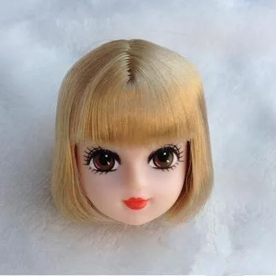 3 Девочка подарок на день рождения игрушки 1 шт 1/6 куклы головы аксессуары кукла licca - Цвет: 3