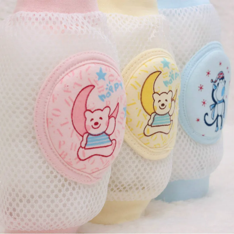 

Baby Legs Leg wramers Kid Toddler Crawling knee pads protective kneelet mesh elbow kneepads for children Carton printed leggings