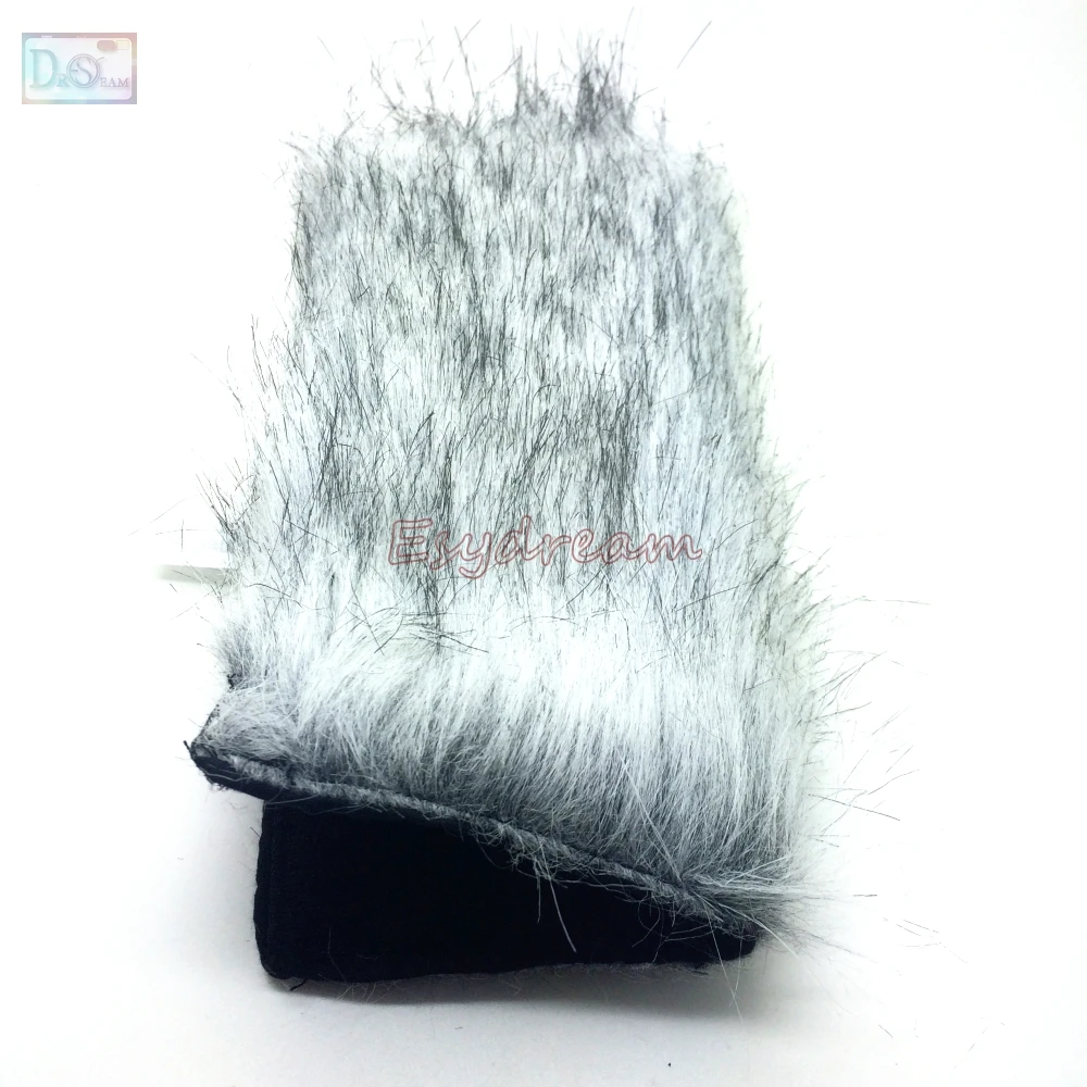 Профессиональный уличный пыльный микрофон Меховой чехол ветровое стекло муфта