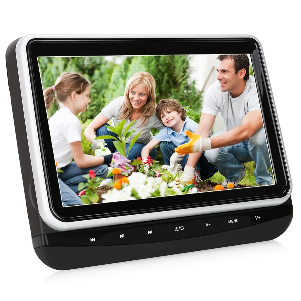Тыква 10 1 ''Автомобильный подголовник монитор DVD видео плеер USB/SD/HDMI/IR/FM TFT