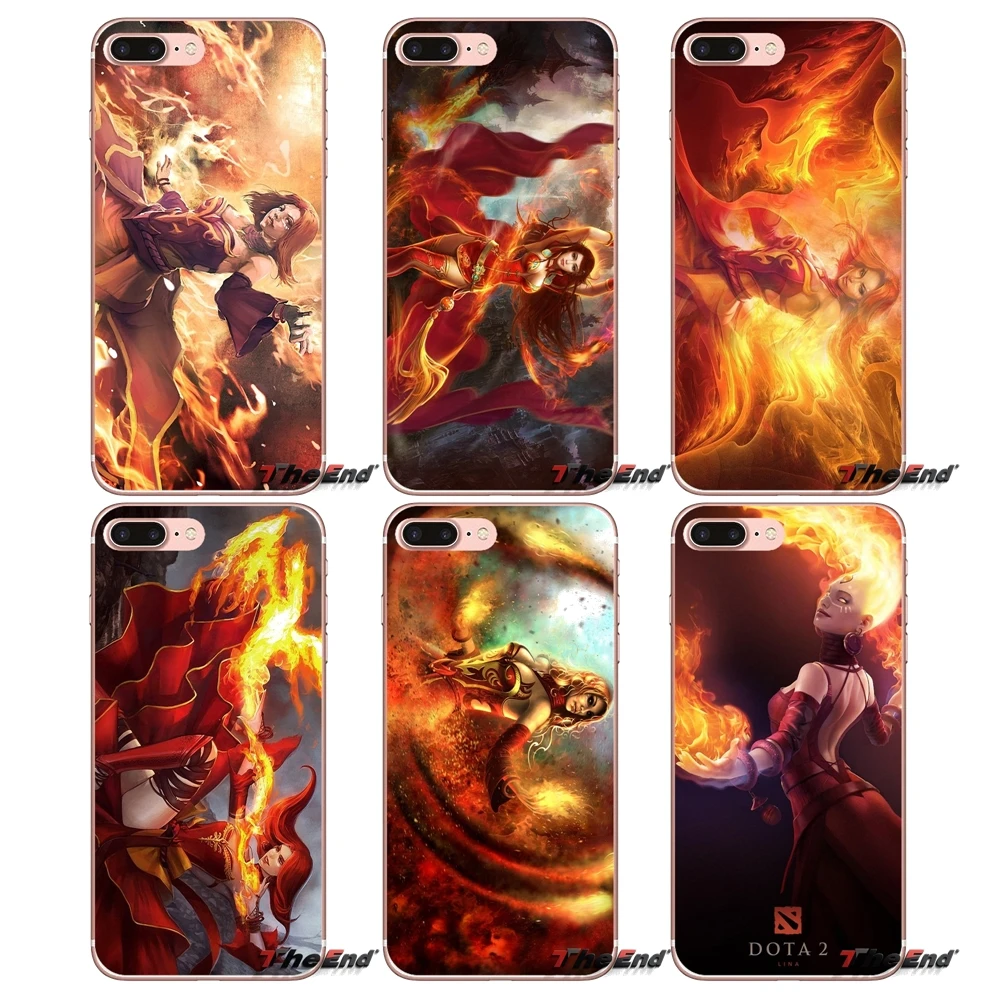 Lina Inverse dota 2 художественный Силиконовый ТПУ чехол для Sony Xperia Z Z1 Z2 Z3 Z5 compact M2 M4 M5 E3 T3 XA