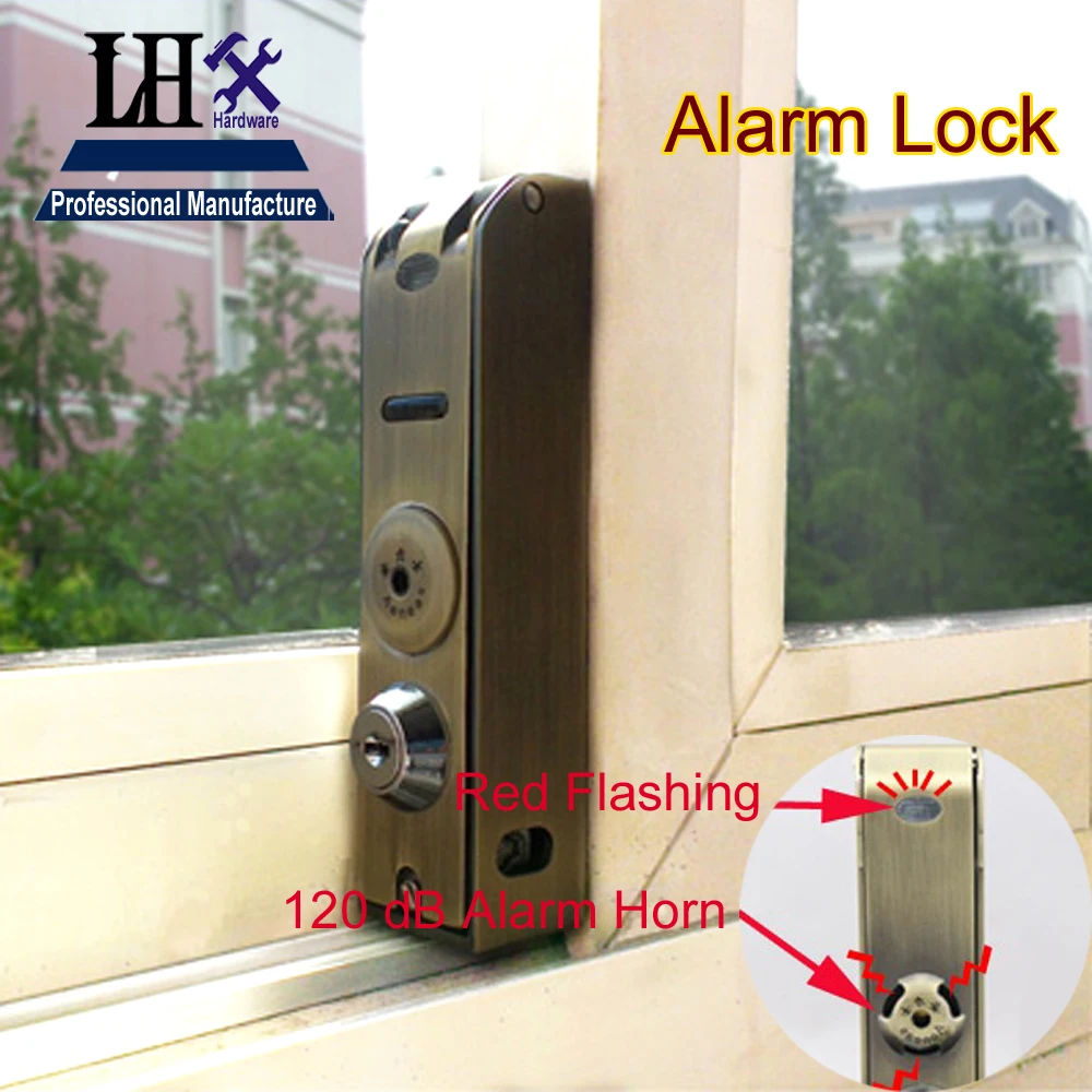 AMMS112 Новый замок из нержавеющей стали для окна и стеклянной двери детской