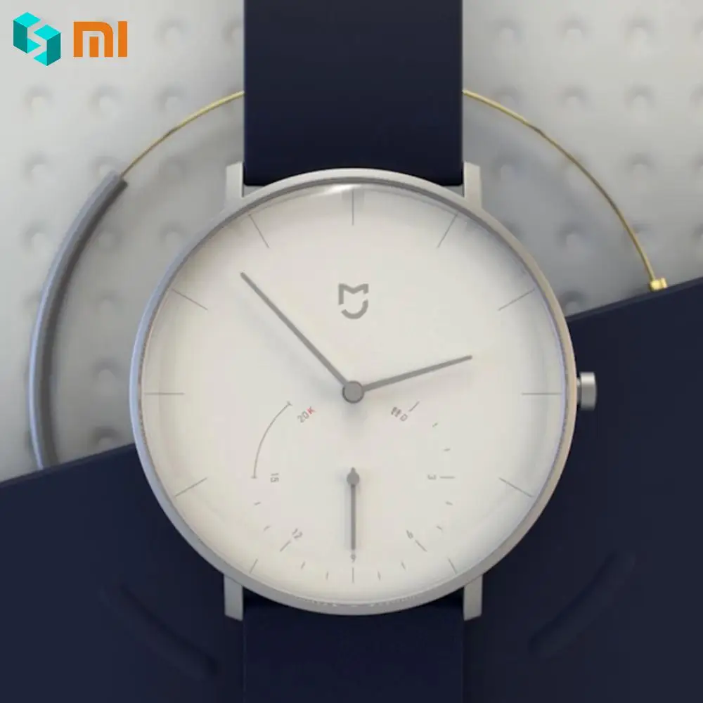 Оригинальные кварцевые Смарт часы Xiaomi Mijia IP67 водонепроницаемые с шагомером из