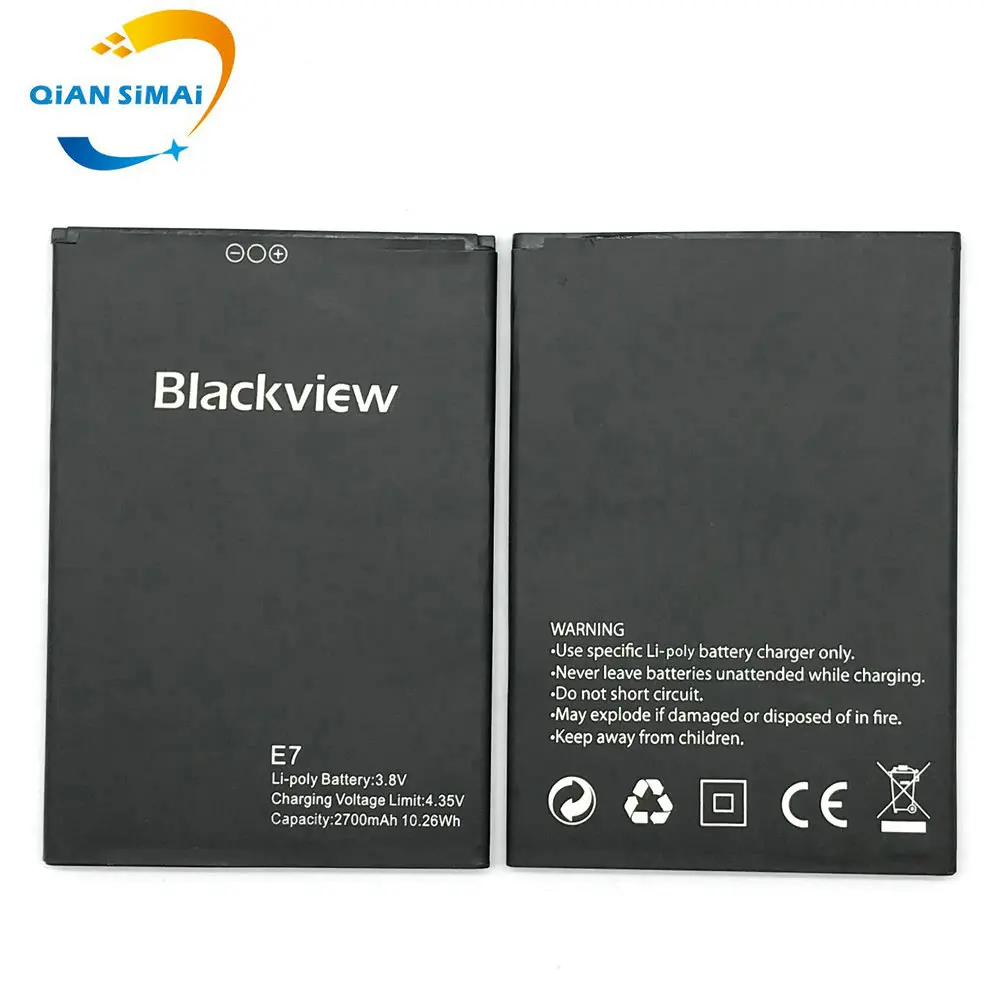 1 шт. Новинка 100% Высокое качество Blackview E7 батарея для E7S мобильного