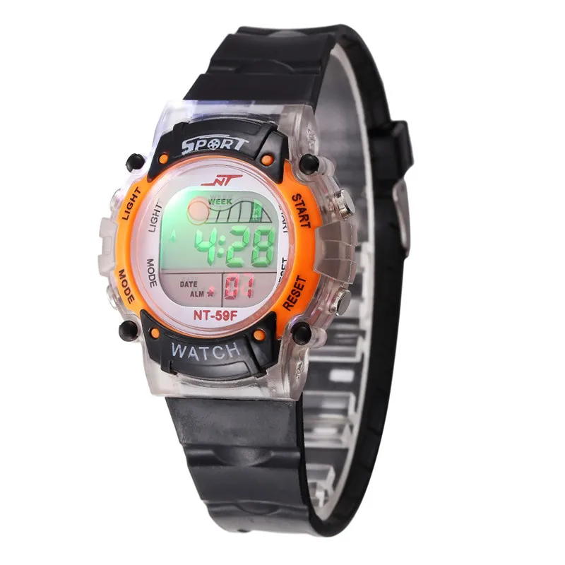 

Watch For Boys 2018 New Desigen Sports Kids Watches Electronic LED Digital Cool Wristwatch Clock Hot Relogio