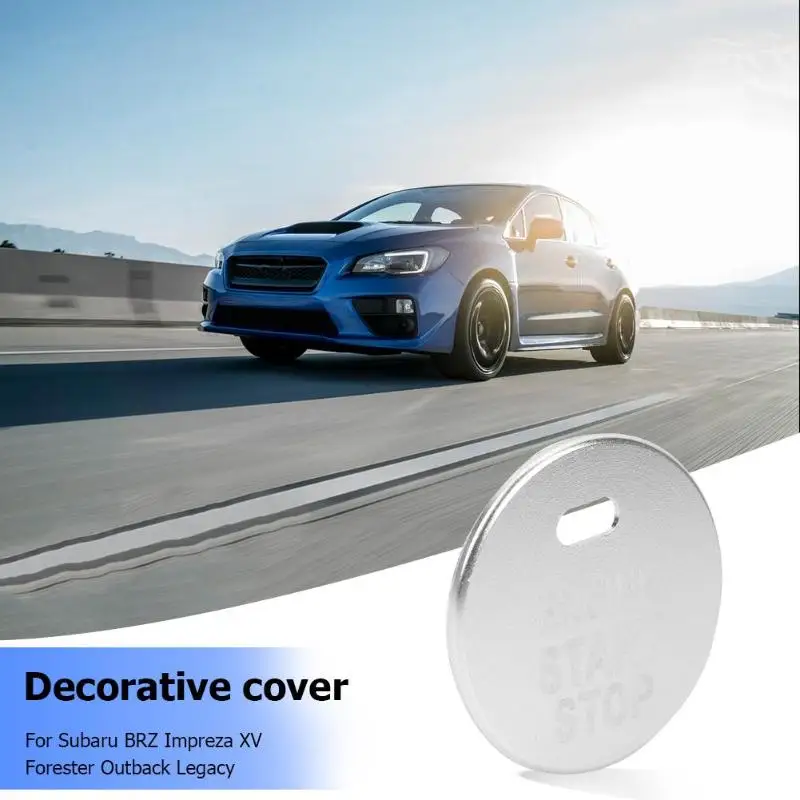 Крышка кнопки запуска двигателя Накладка для Subaru BRZ Impreza Forester Outback автомобильный