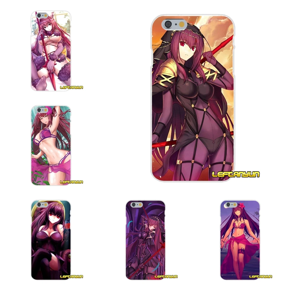 Чехлы для Sony Xperia M2 M4 M5 E3 XA Aqua Z Z1 Z2 Z3 Z5 compact LG K4 7 8 10 V20 V30 2017 Anime girl fate grand order scathach |