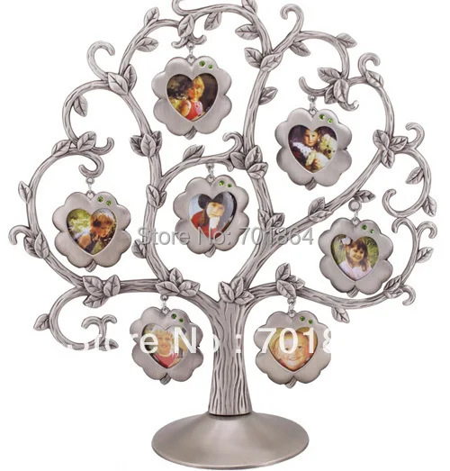 Бесплатная доставка - детские / семейные цинка сплав металла фоторамки украшения