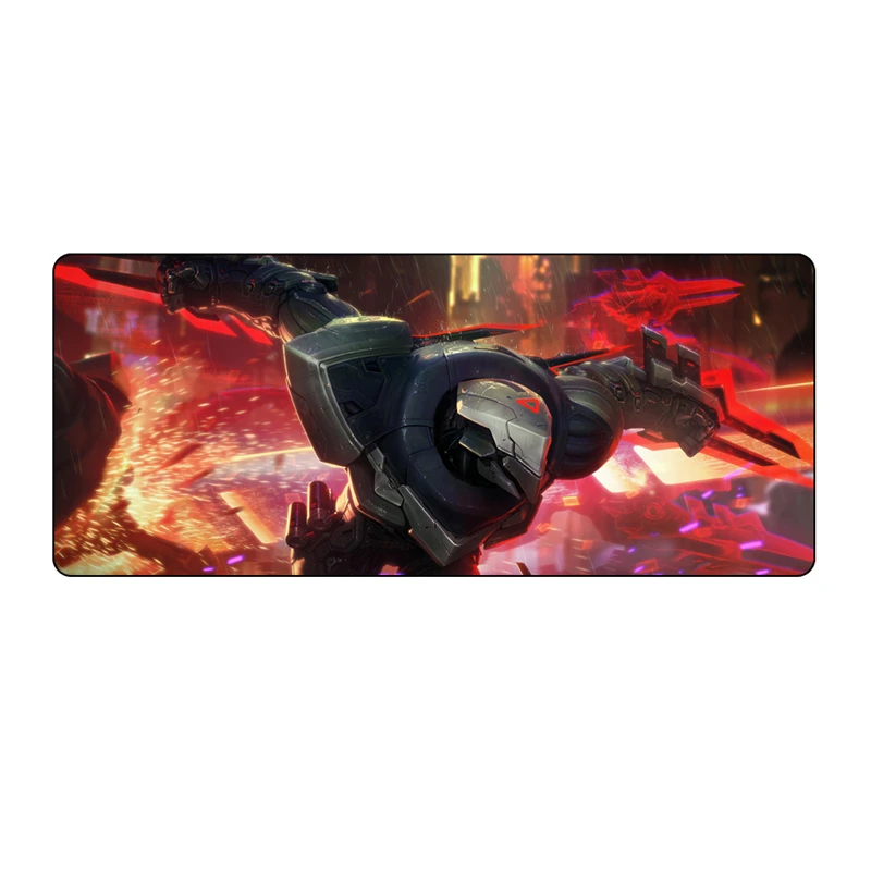 700*300 коврик для мыши большие игровые коврики проекта Лига Легенд ЗЕД yasuo yi ashe Lucian
