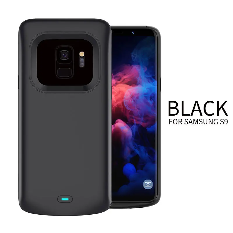5500 мАч чехол для зарядного устройства для samsung Galaxy S9 S8 Plus, мягкое зарядное устройство для телефона, чехол для samsung Note 8 Note 9, чехол для аккумулятора