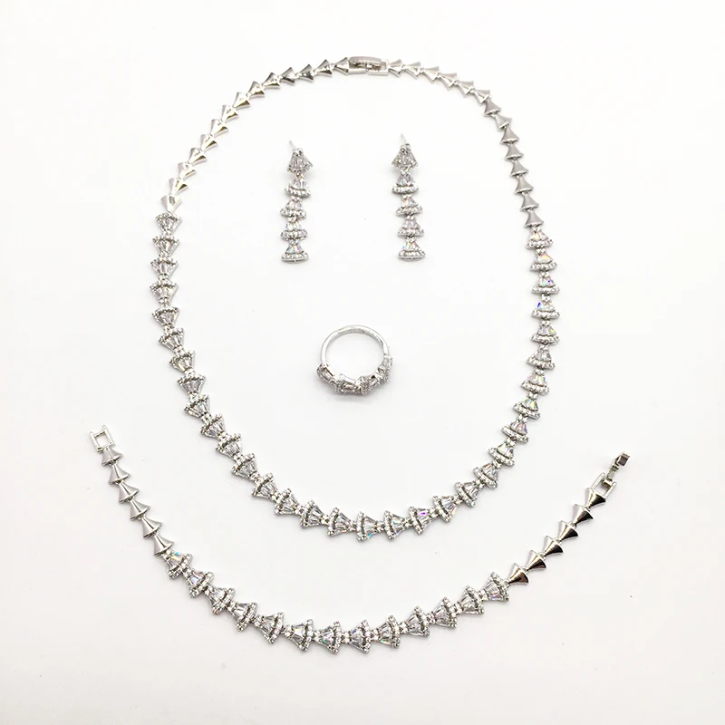 Набор украшений Nankiya для вечерние Ринок в форме веера ювелирные украшения со