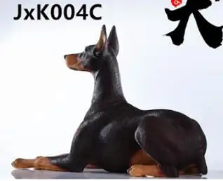 C 1/6 масштаб модель животного JxK004 Doberman Pinschers игрушки модельки животных подарок для 12 дюймов фигурка сцены Acces коллекция - Цвет: C