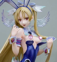 2021 new bunny girls cast off native 35cm pure white magical girl raita soft chest sexy girls action figures toys for kids gifts