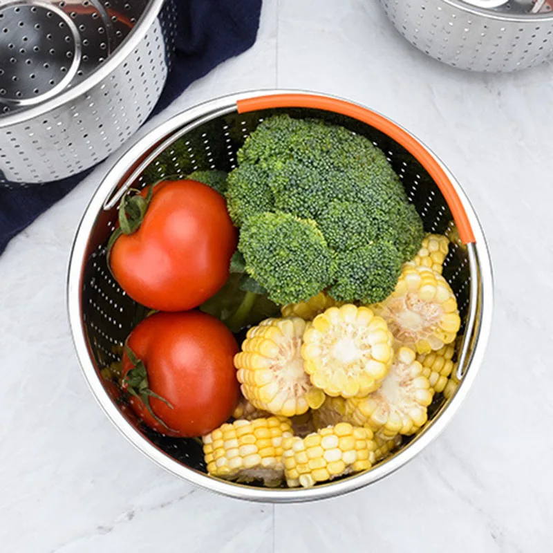 Корзина для пароварки корзина из нержавеющей стали слива овощей аксессуары