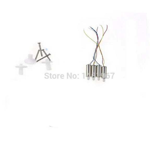 4 шт./лот Syma X11 x13 RC Quadcopter запасные части главный двигатель A + Главный B с шестерней