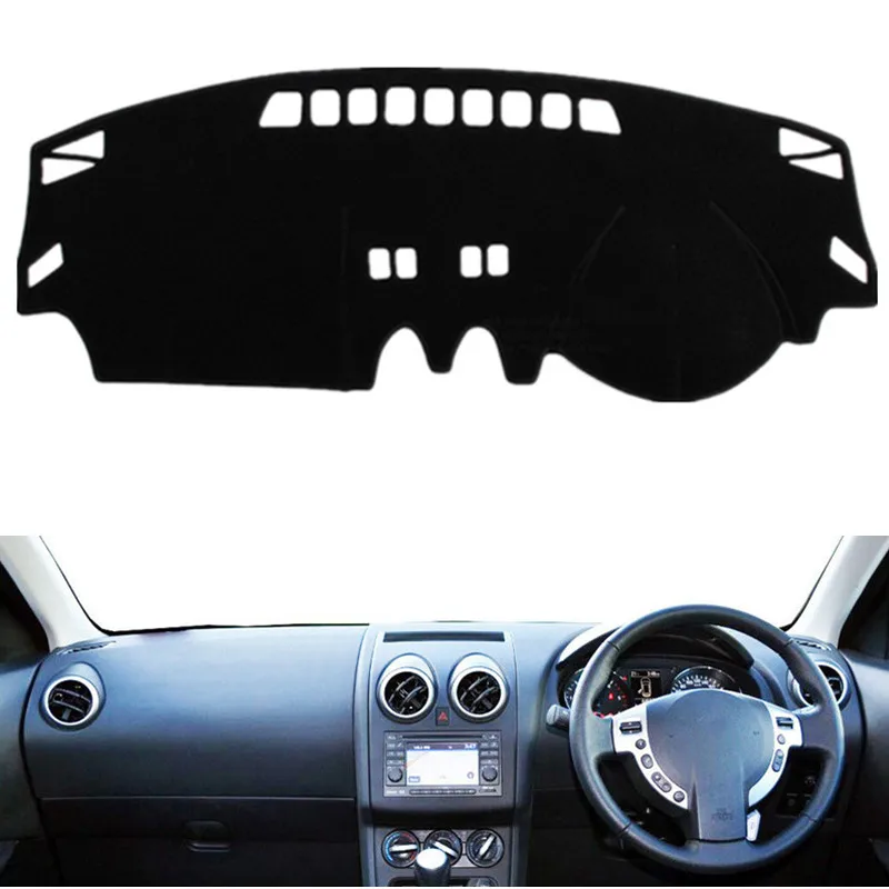 

For Nissan Qashqai J10 2006 2007 2008 2009- 2013 Car Dashboard Cover Dashmat Mat Pad Sun Shade Instrument Carpet Accessories RHD