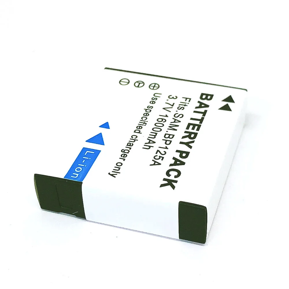 IA BP125A IABP125A Батарея для SAMSUNG HMX QF20 QF30 QF300 M20 Q10 Q20 Q100 Q130 T10|Цифровые аккумуляторы| |