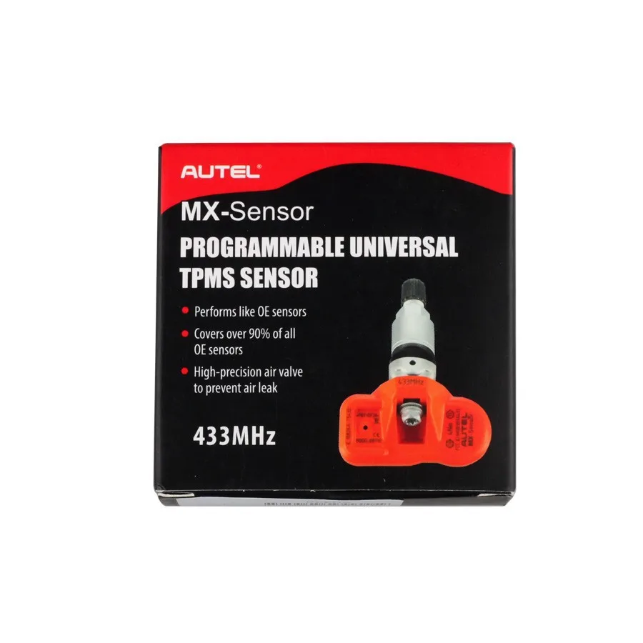 Оригинал autel MX sensor 433 МГц универсальное программируемое TPMS сенсор Специальный