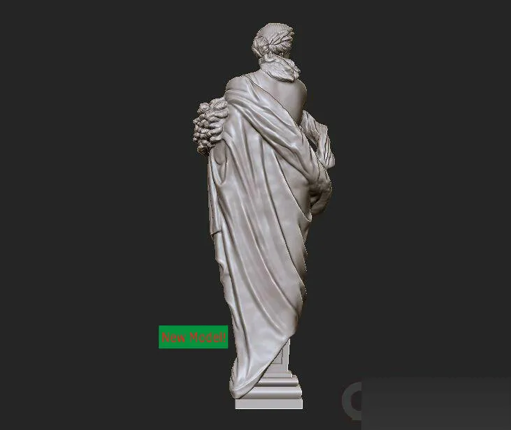 New model 3D for cnc or printers in STL file format Western Sculpture Model Autumn | Инструменты