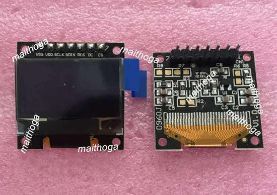 0 96 дюймовый 7PIN SPI синий/белый/желтый синий OLED модуль SSD1306 Привод IC 128*64 I2C