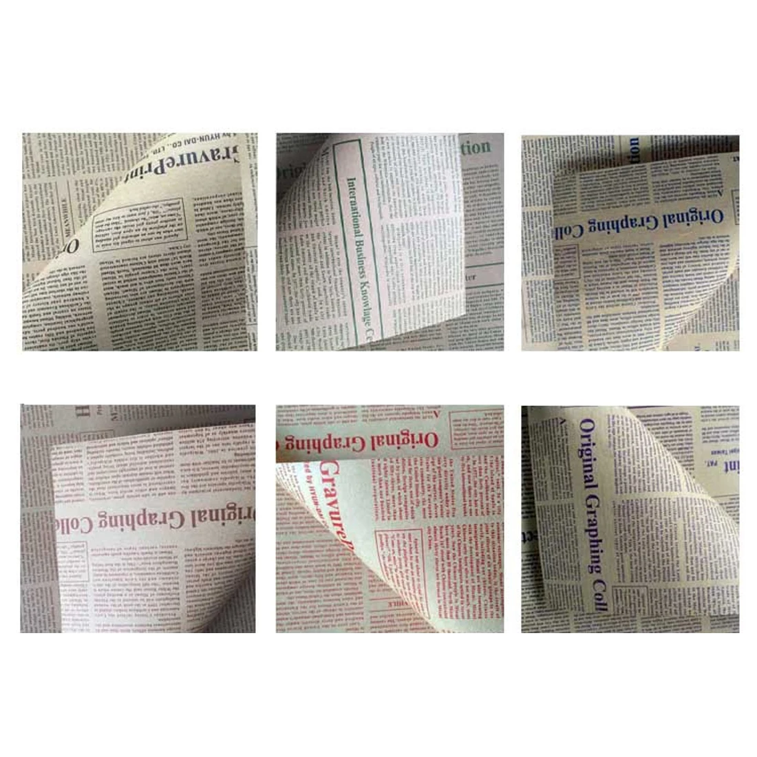 2018 новая Подарочная обертка пинг бумага винтажная Новогодняя подарочная