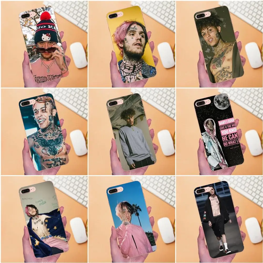 Lil Peep Rose Bird логотип Поп хип хоп рэппер мягкий Арт Принт для Apple iPhone X XS Max XR 4 4S 5 5C 5S SE 6