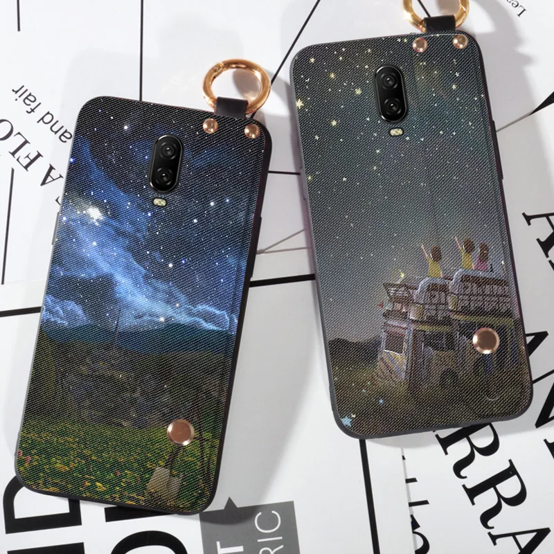 Мягкий силиконовый чехол для Oneplus 3 One plus 3T 5 5T с ремешком Space Sky 6 T / 1 +